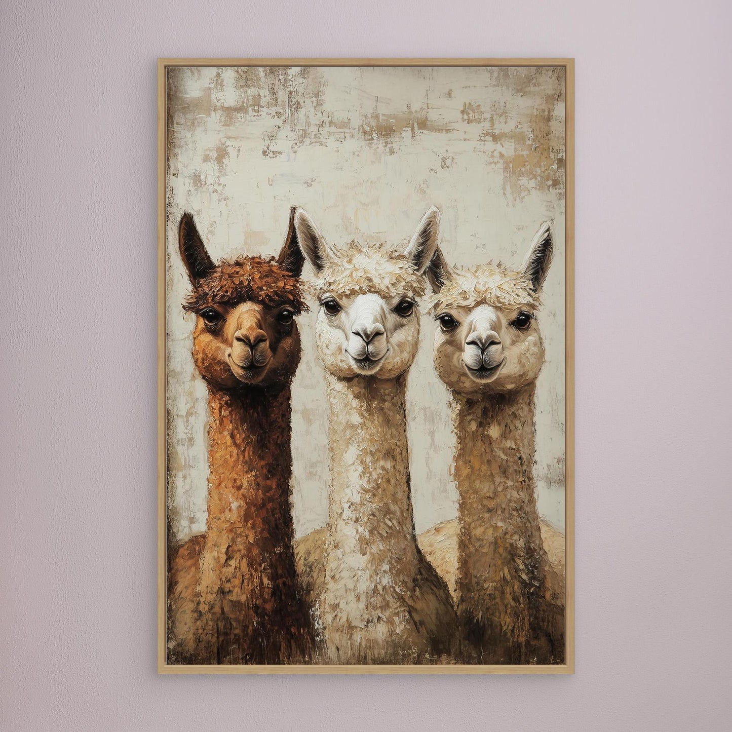 Three Alpacas