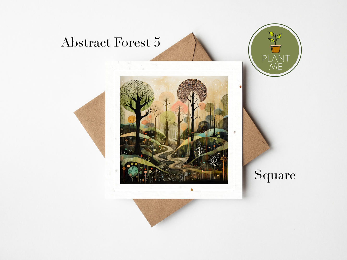 The Abstract Forest Card Collection