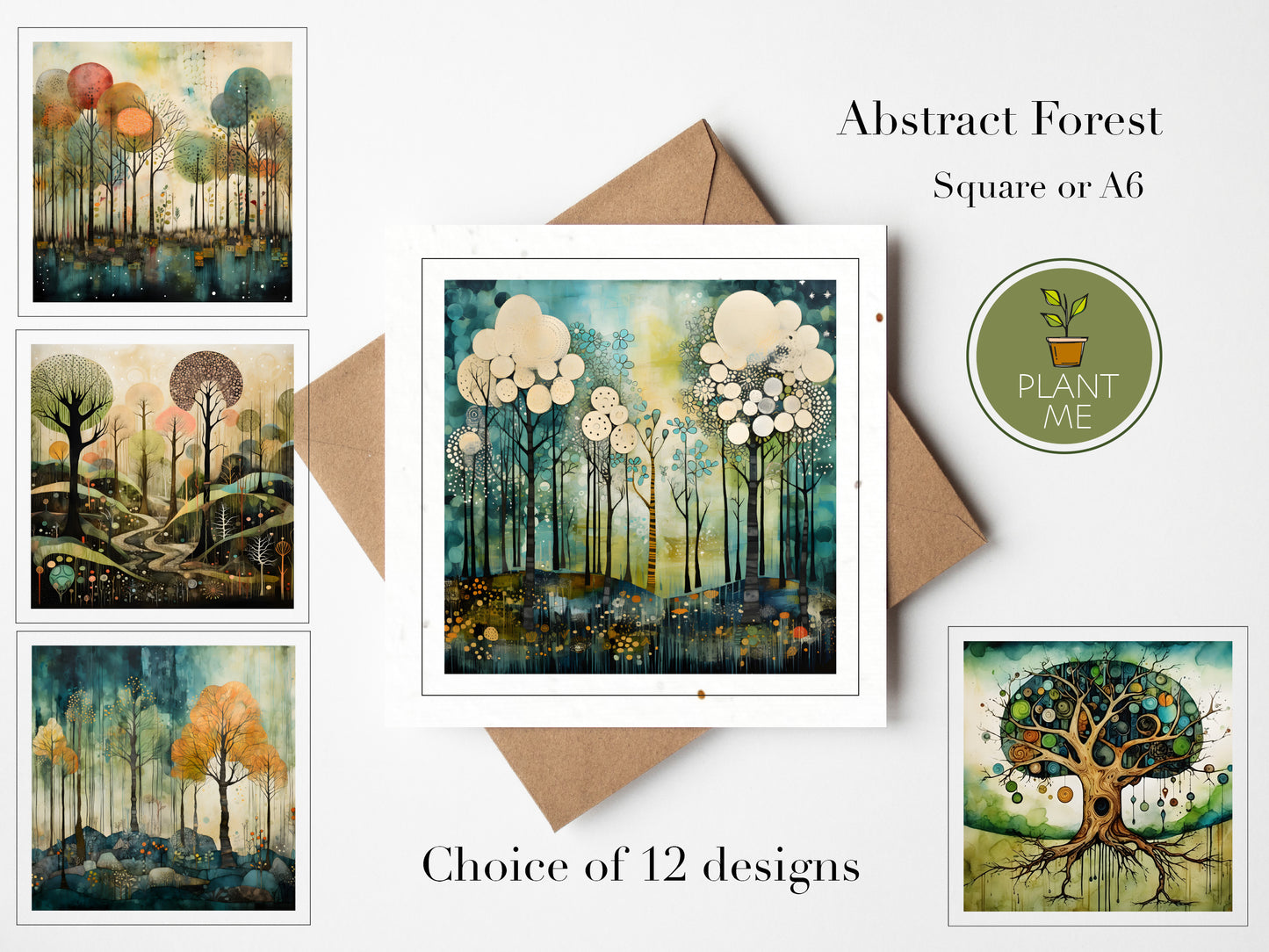 The Abstract Forest Card Collection
