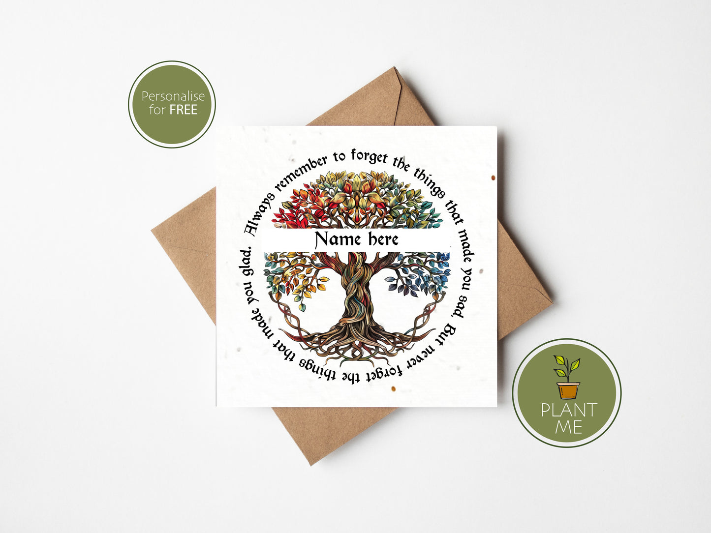 The Tree of Life Card