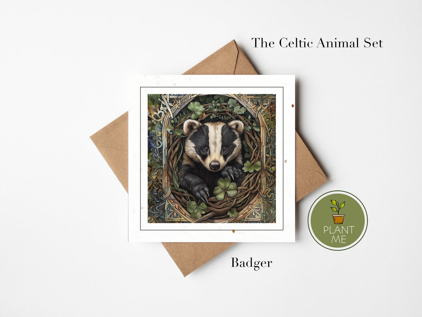 The Celtic Animals Collection- Square Cards