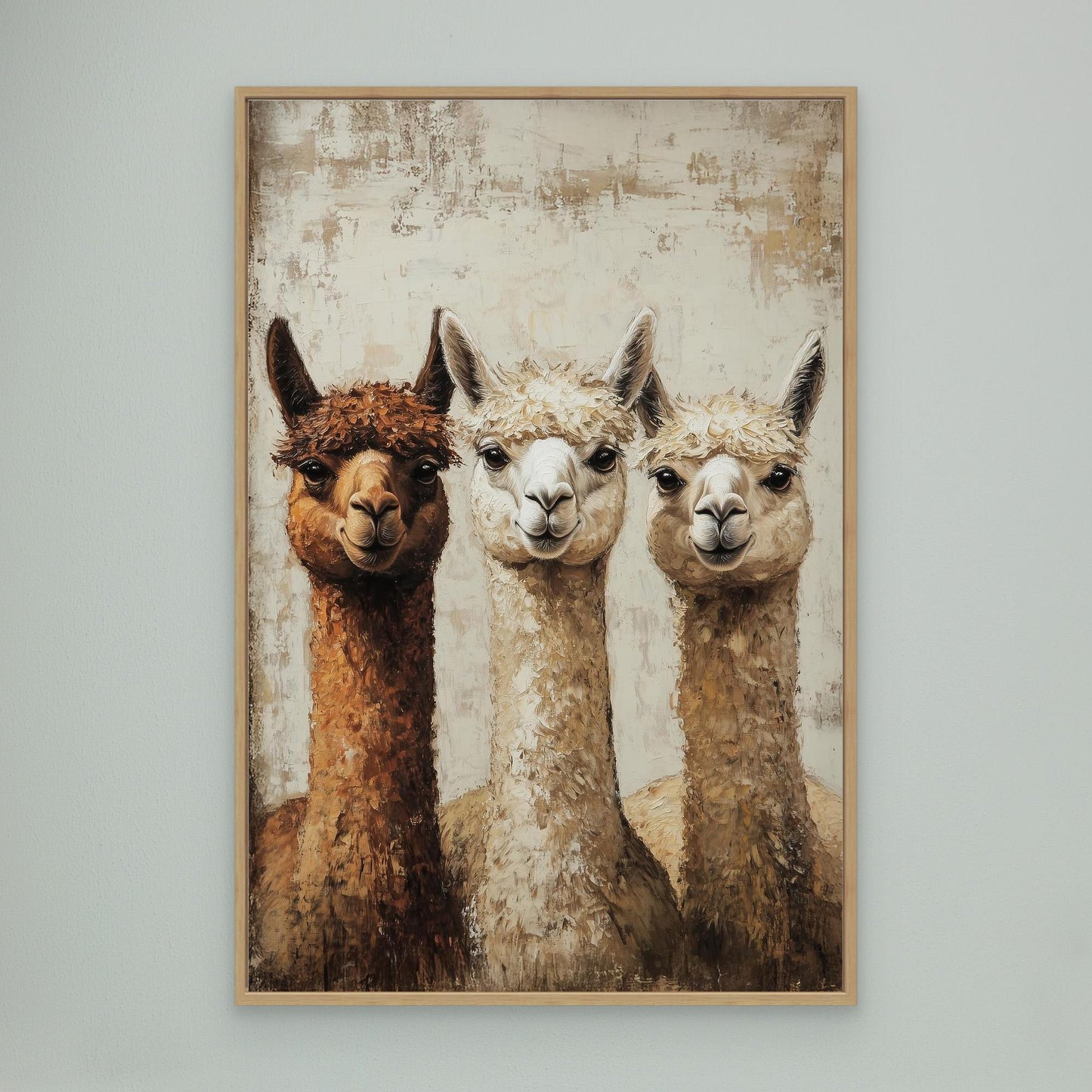 Three Alpacas