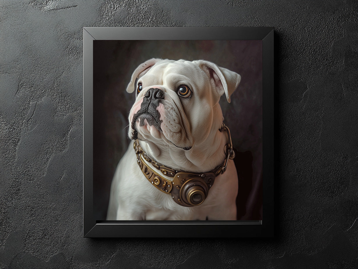 Steampunk Custom Dog Portrait & Print