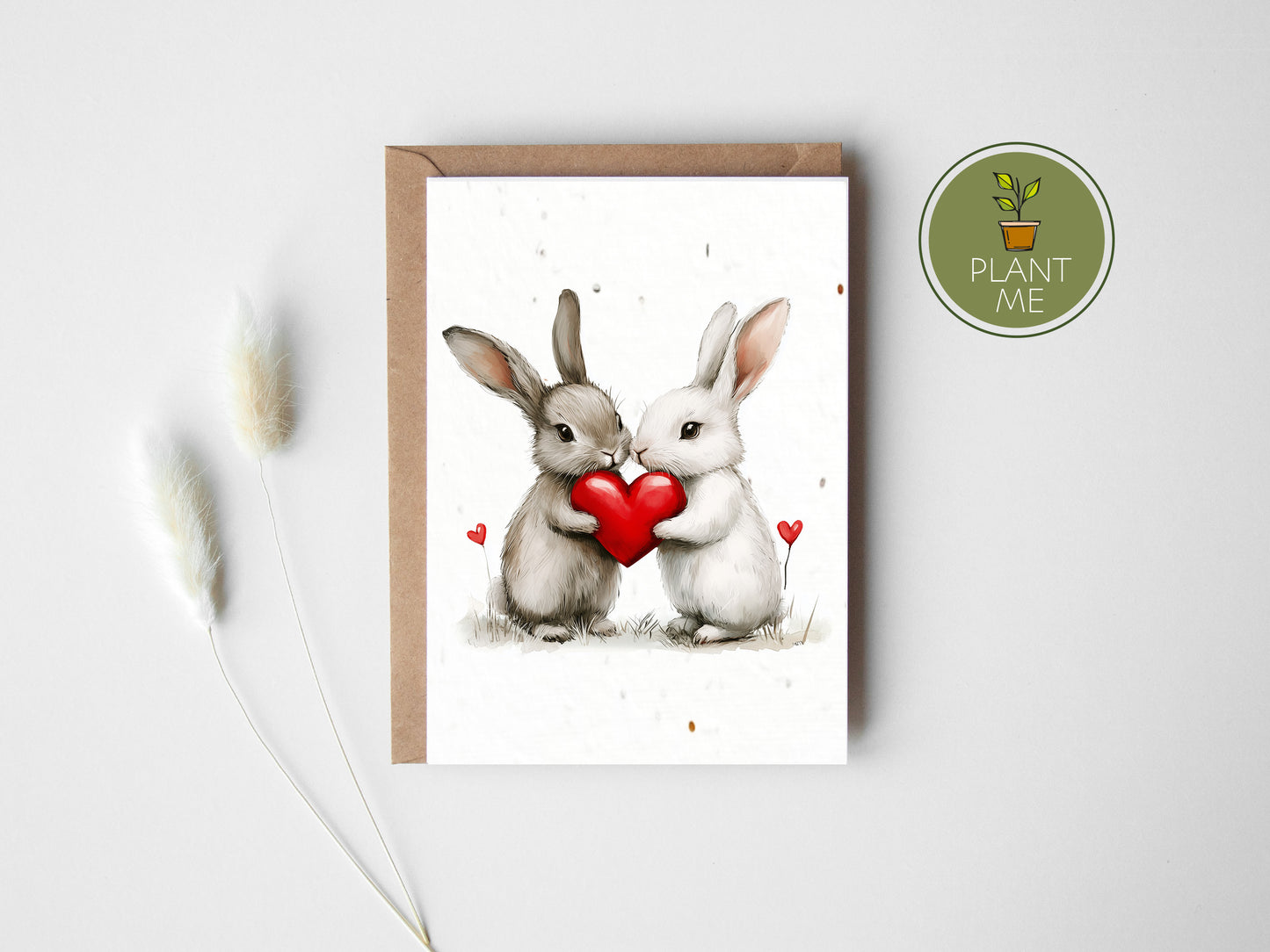 The Love Heart Animals Card Collection