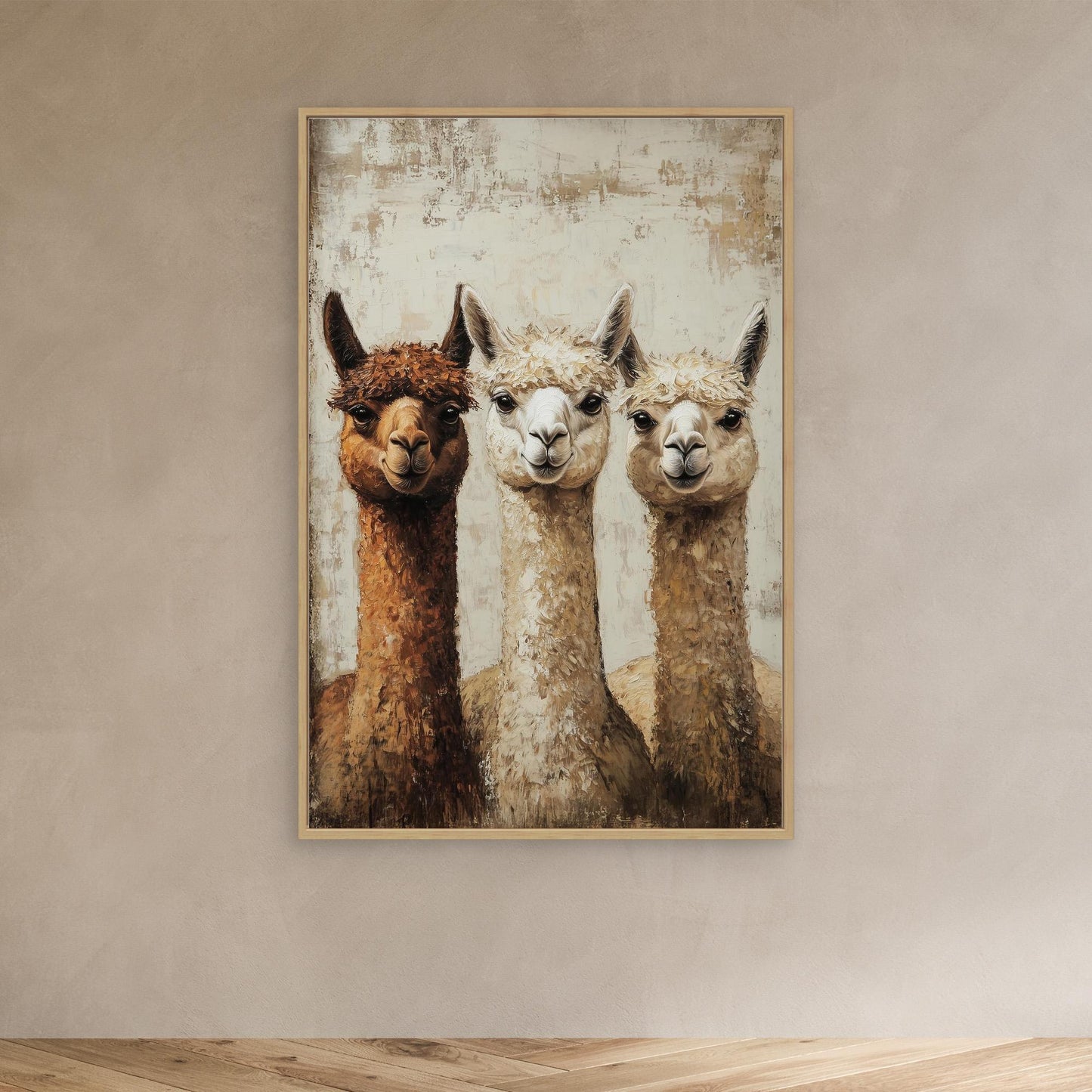 Three Alpacas