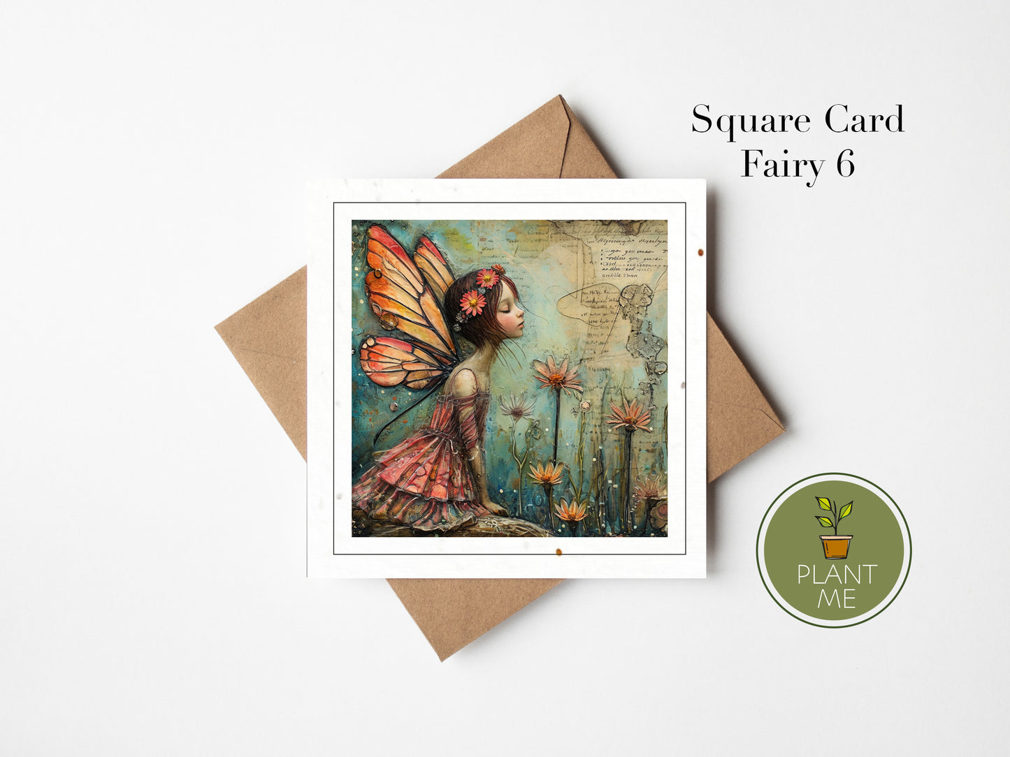 The Enchanted Fairies Collection- Square Cards