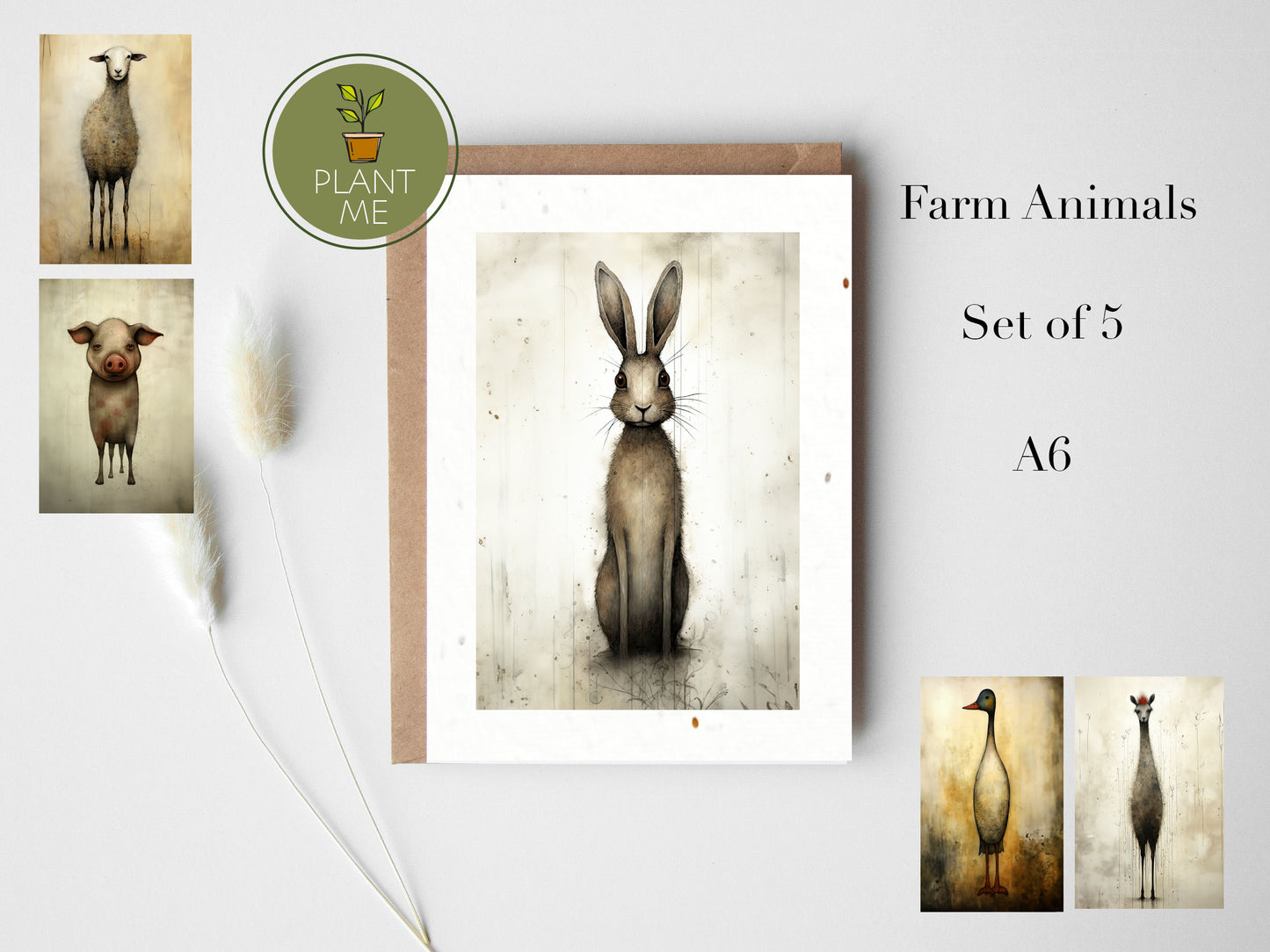 The Farm Animals Card Collection
