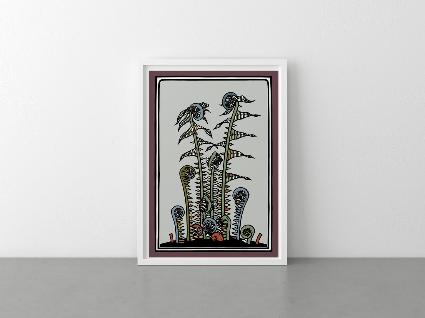 Ferns Print