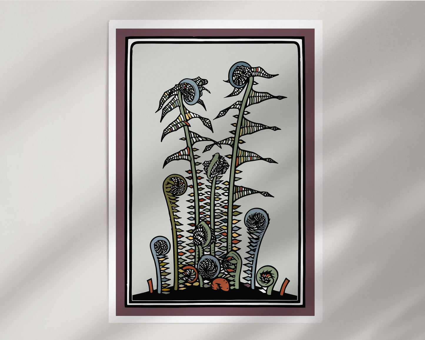 Ferns Print