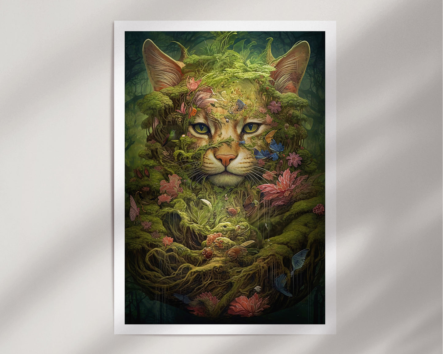 Forest Cat Print