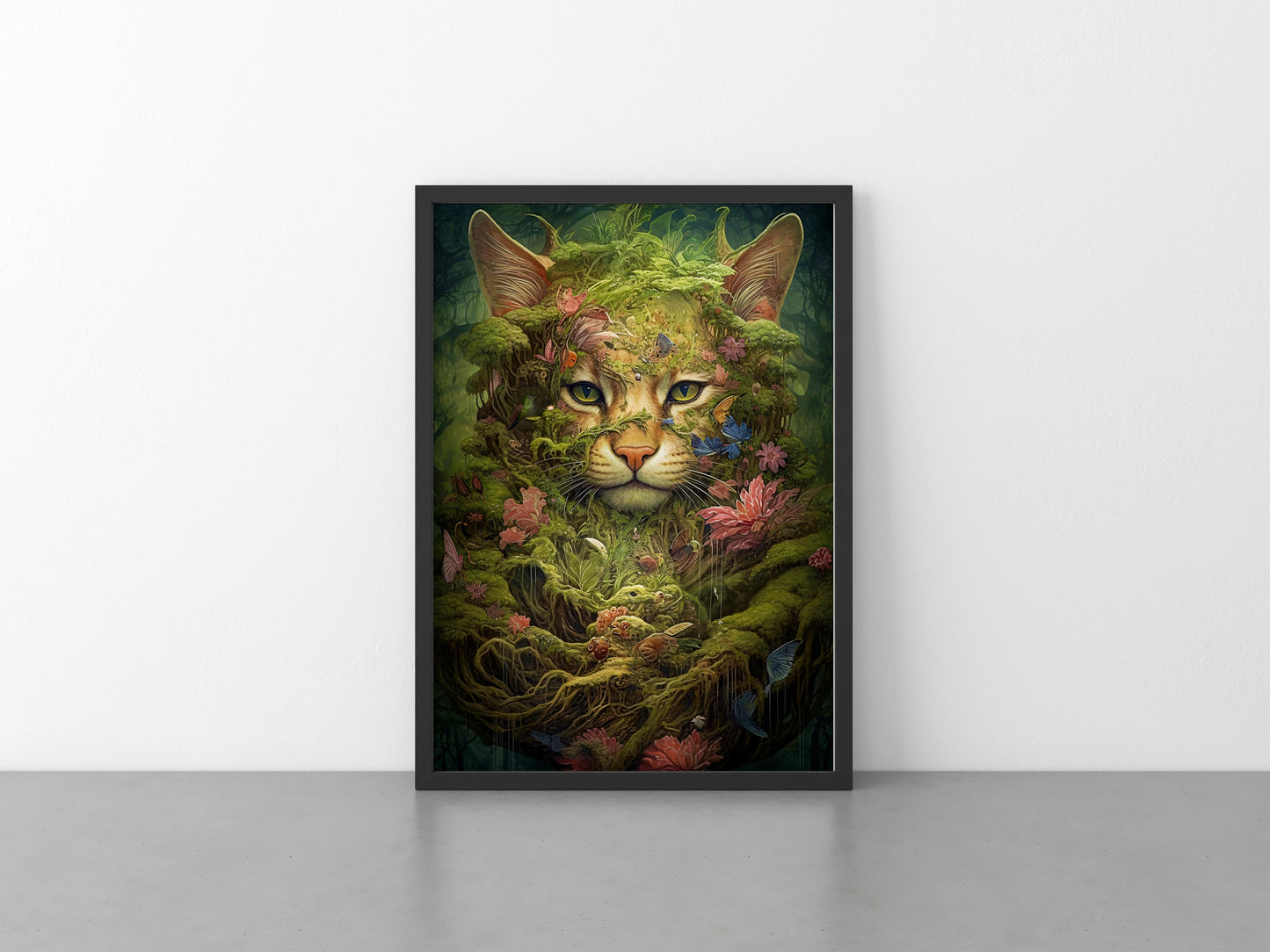 Forest Cat Print