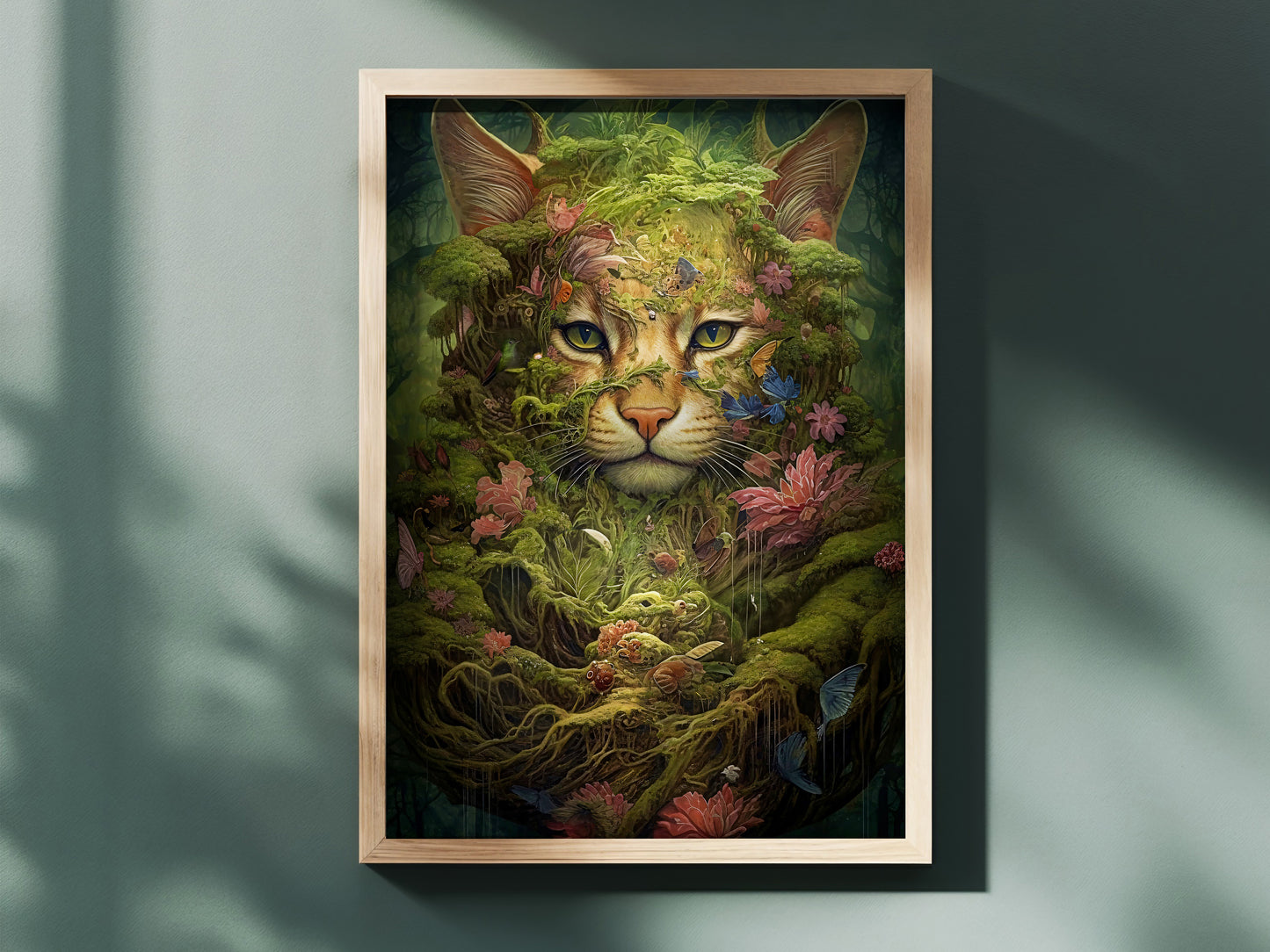 Forest Cat Print