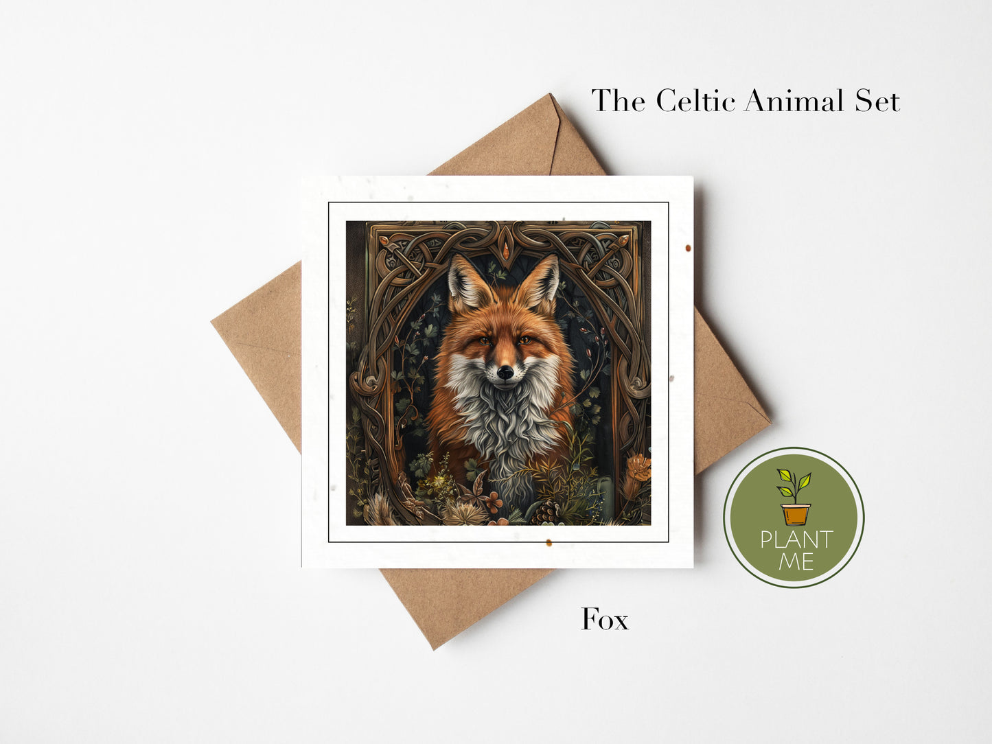 The Celtic Animals Collection- Square Cards