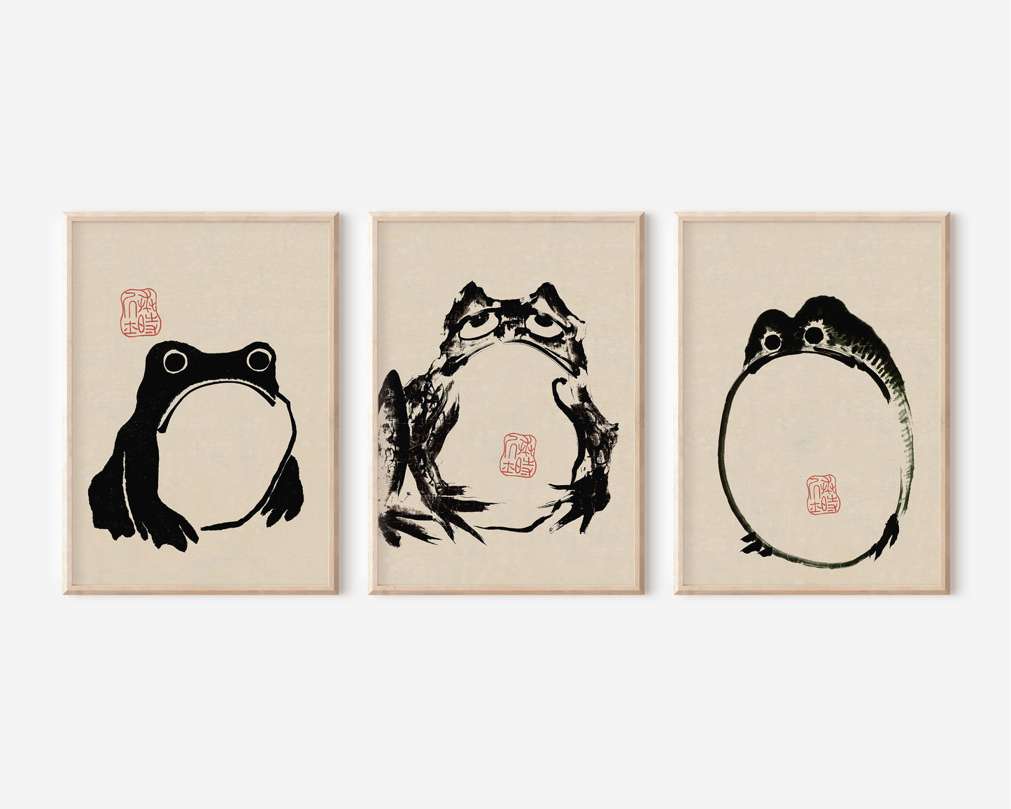 HOJI Frogs Prints