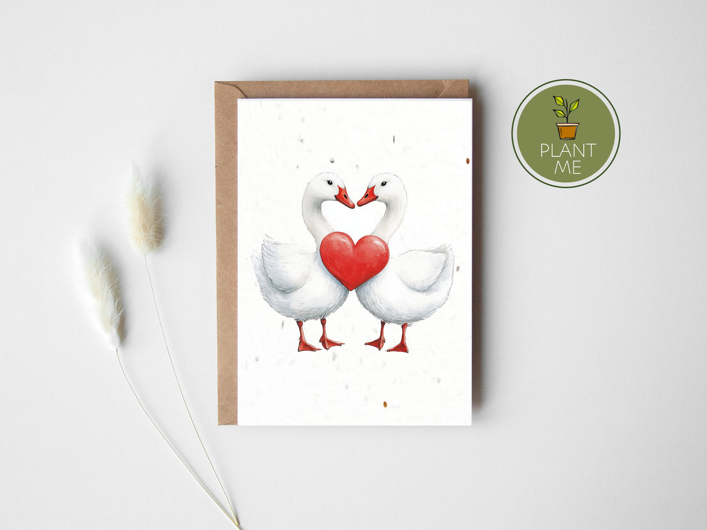 The Love Heart Animals Card Collection