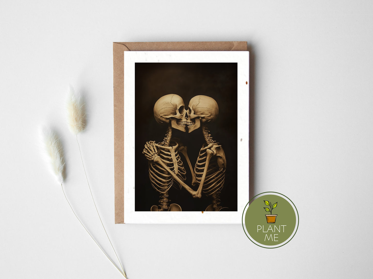 The Gothic Skeleton Card