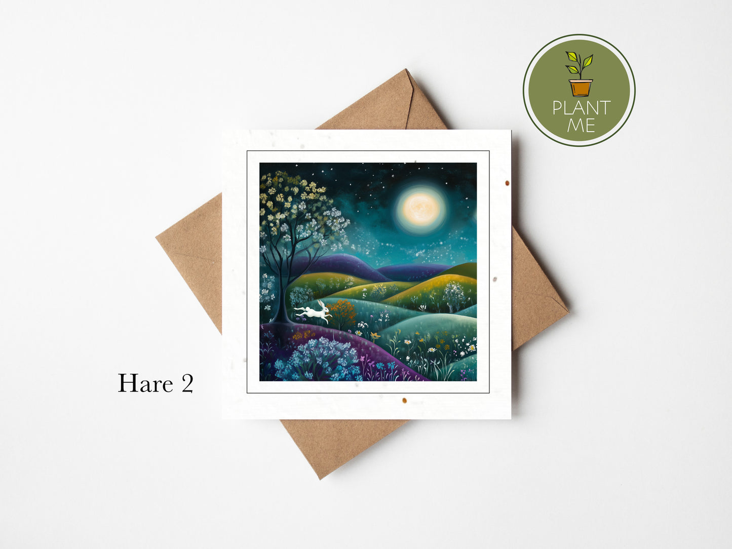 The Spring Hare Collection- Square Cards