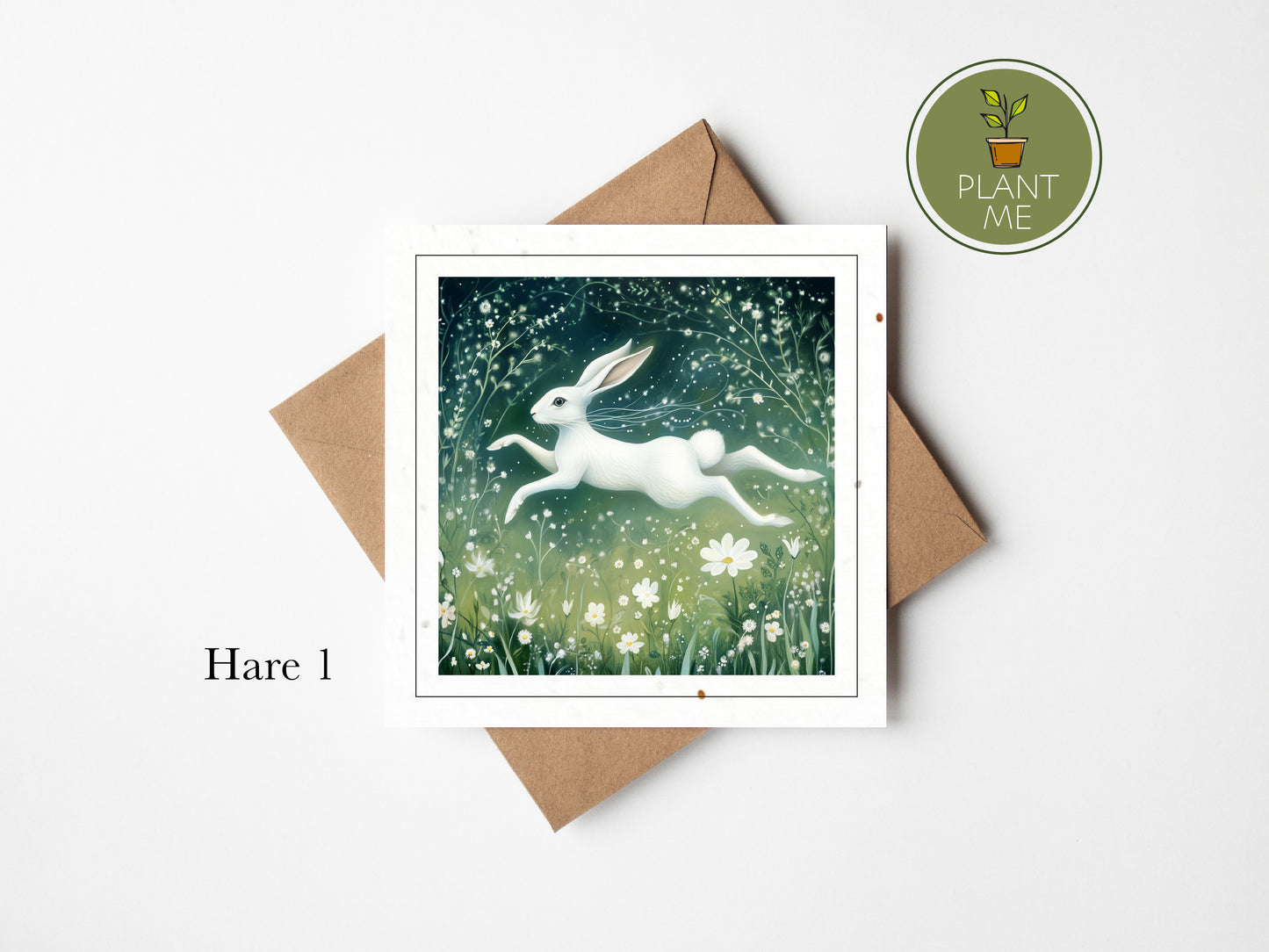 The Spring Hare Collection- Square Cards
