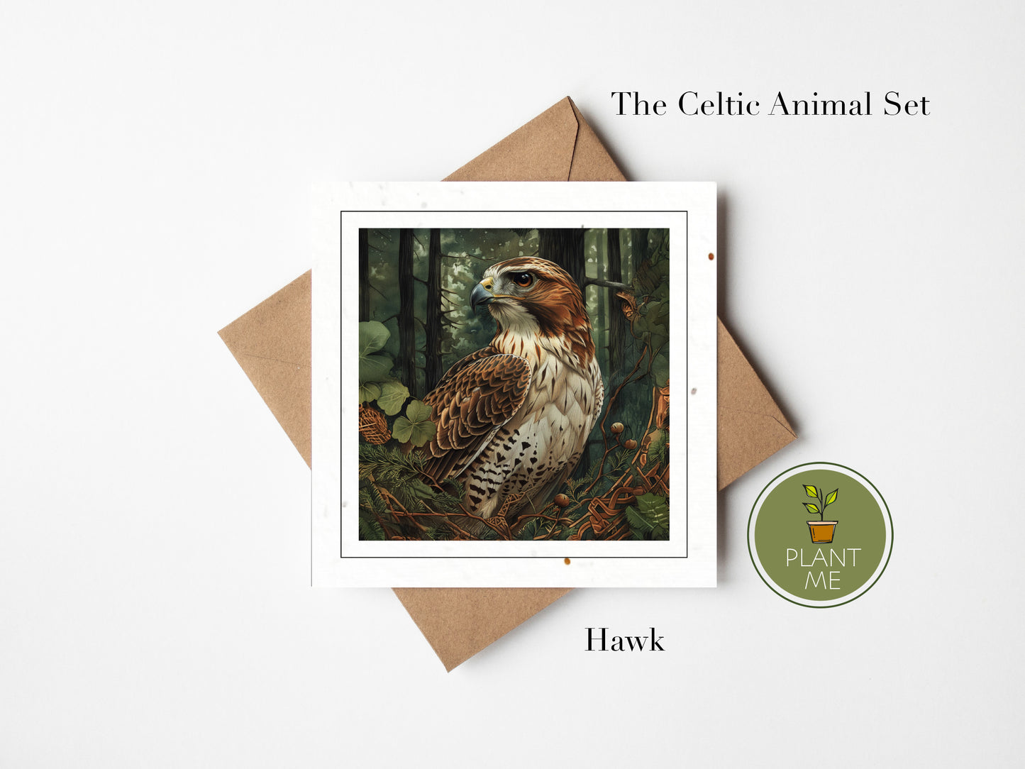 The Celtic Animals Collection- Square Cards