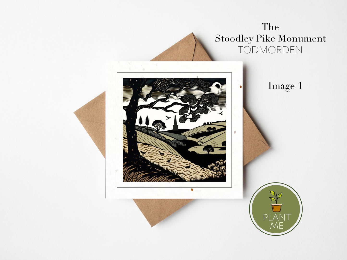 The Stoodley Pike Set- Square Cards