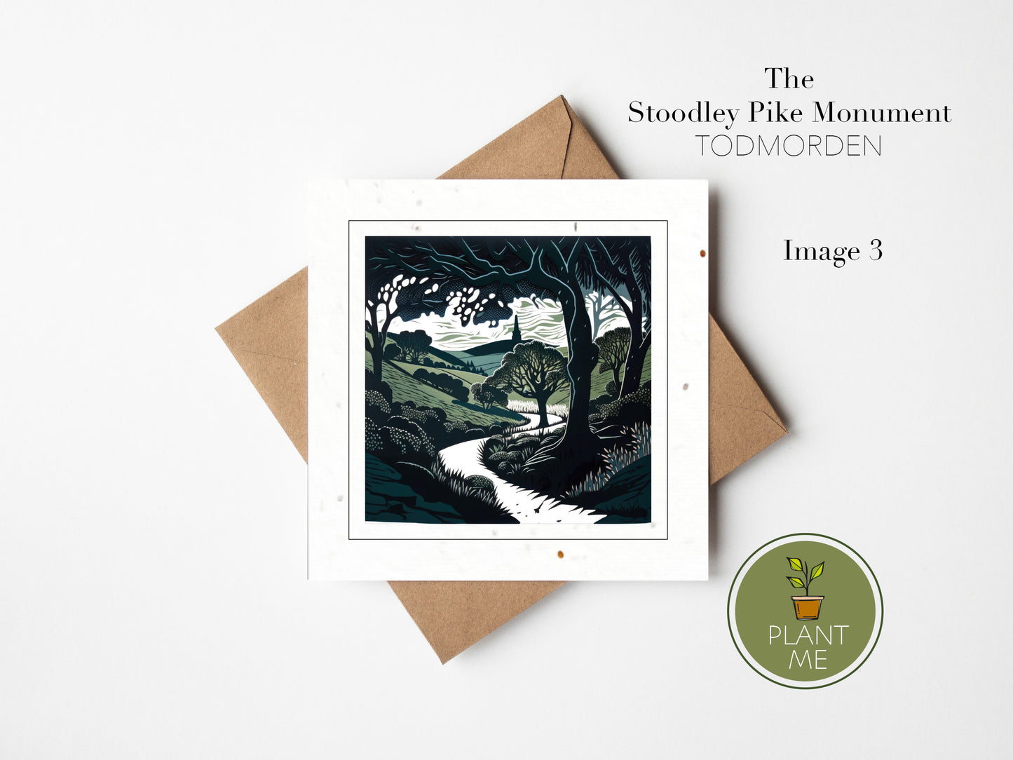 The Stoodley Pike Set- Square Cards