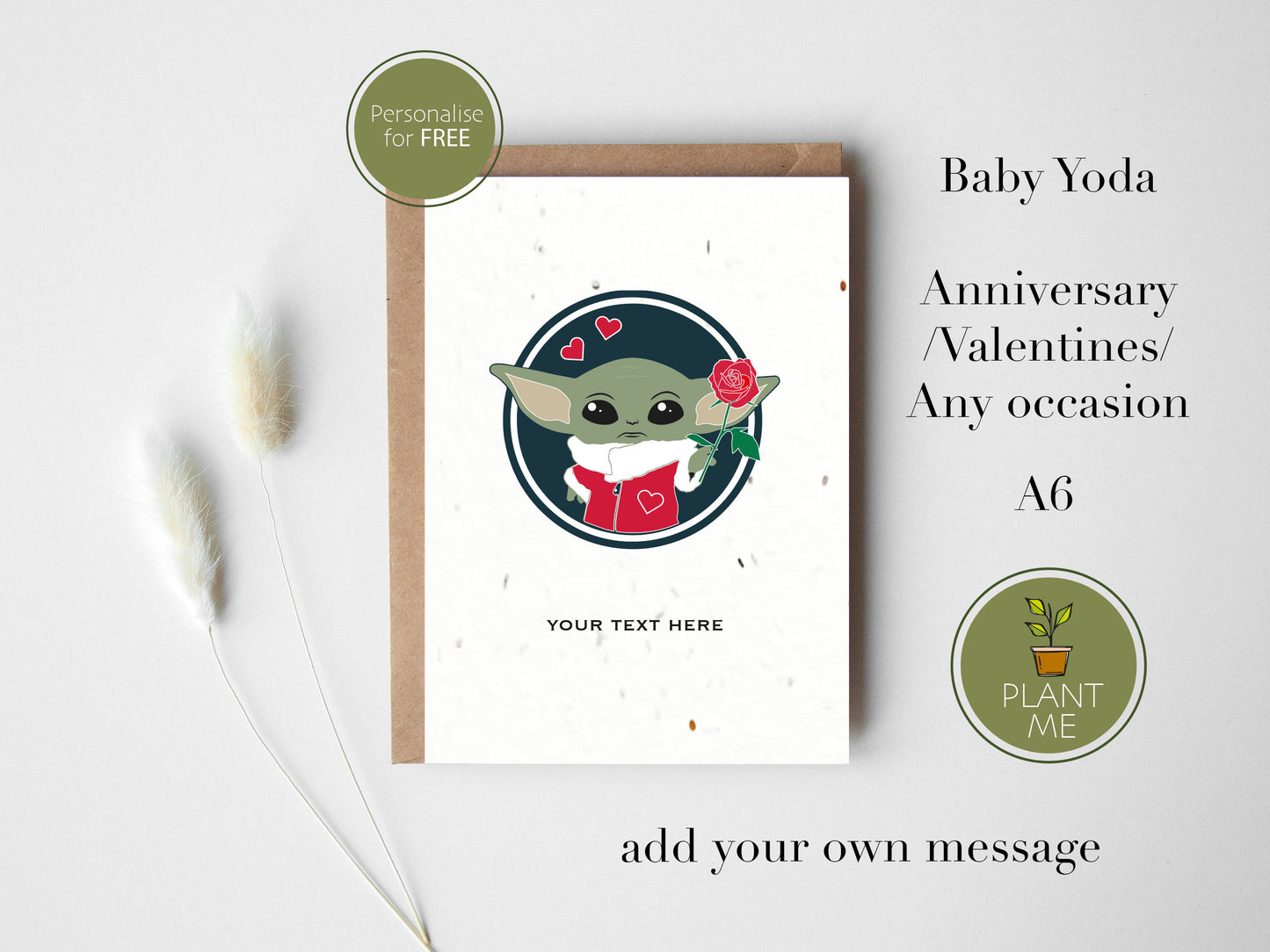 The Baby Yoda Card Set
