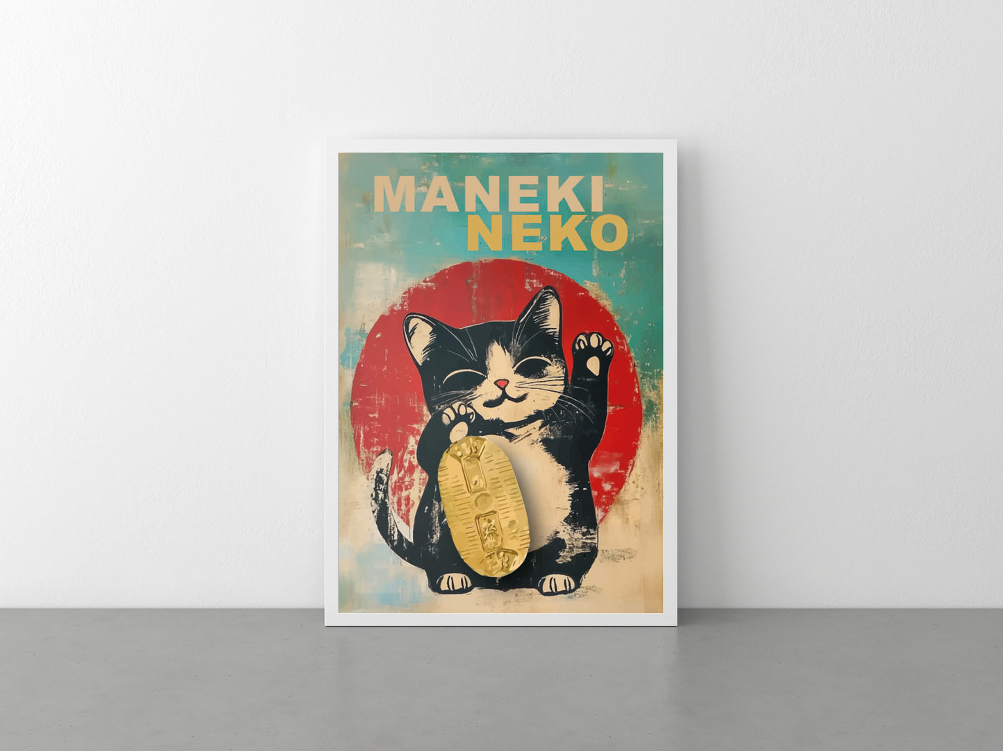 Maneki Neko - "Lucky Cat" Print
