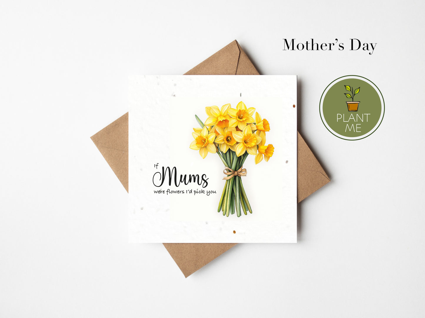 The Mother's Day Daffodils Card
