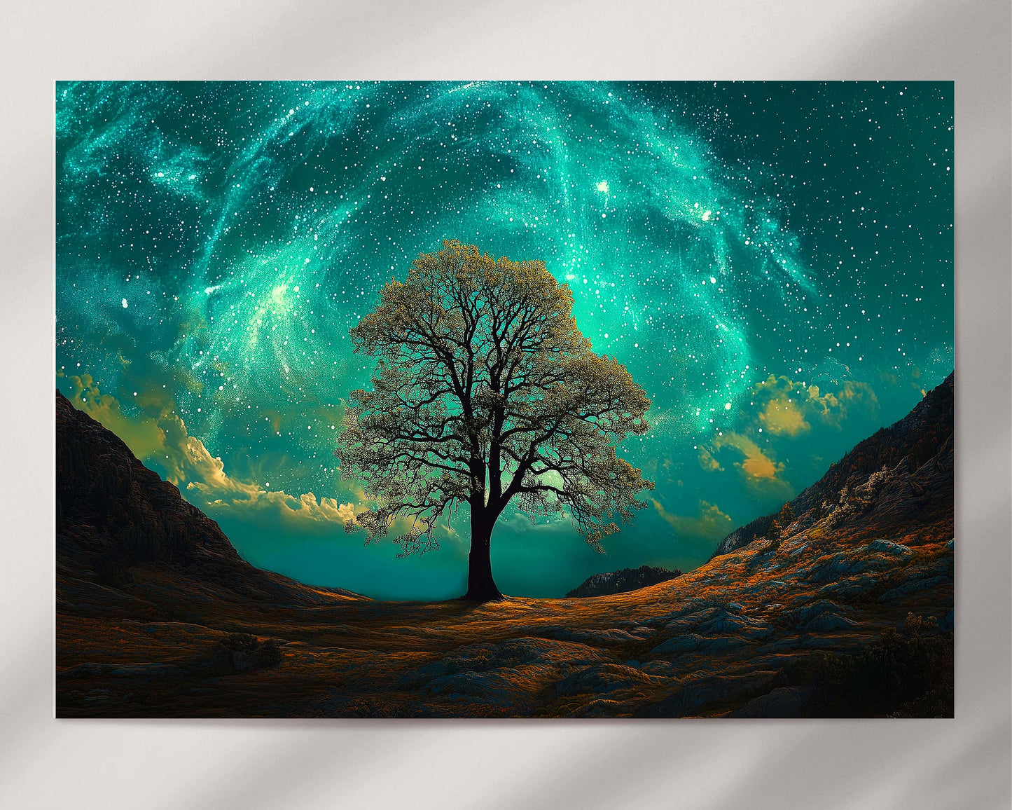 Sycamore Gap Tree - A3 FRAMED Print