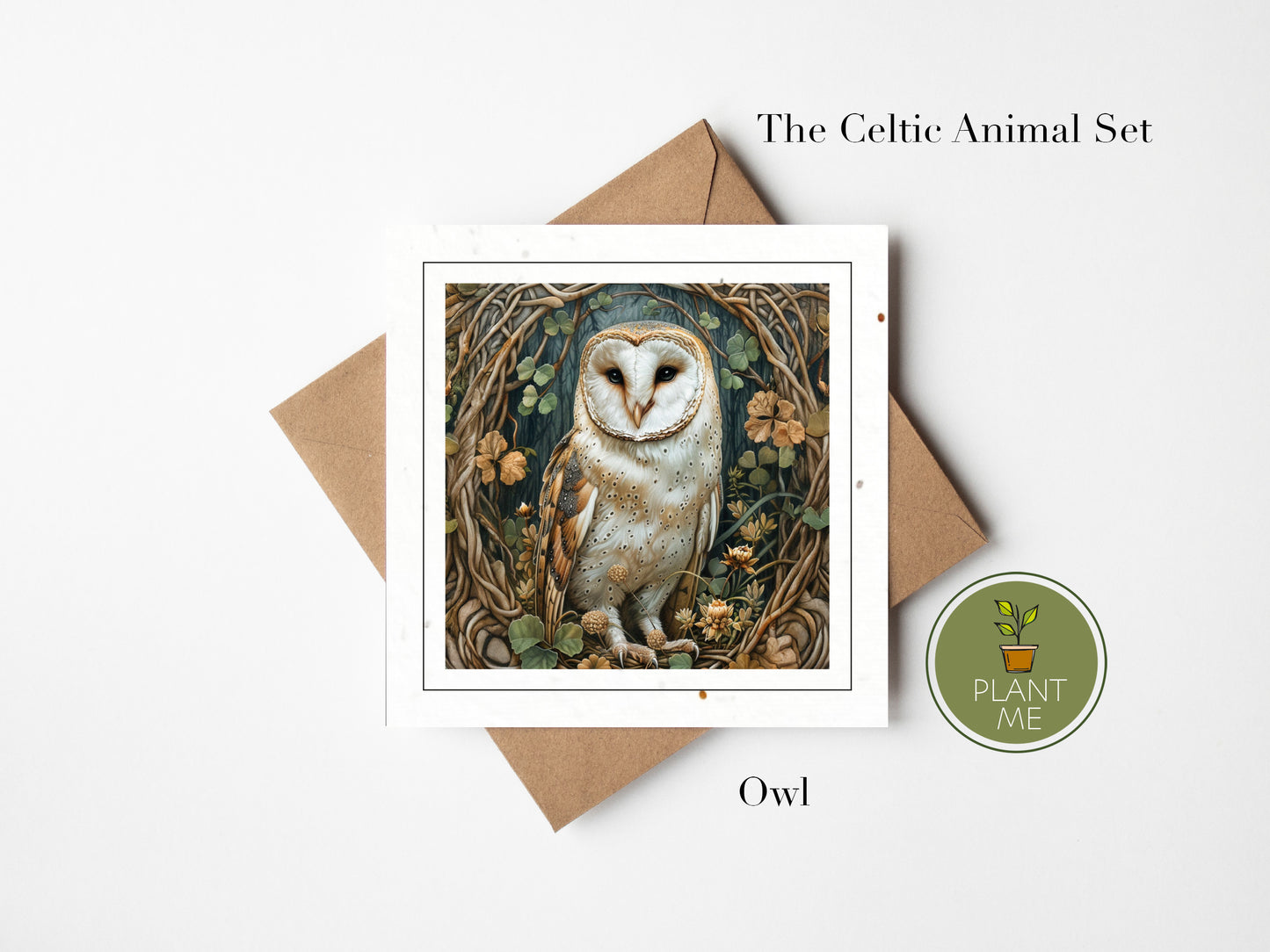 The Celtic Animals Collection- Square Cards