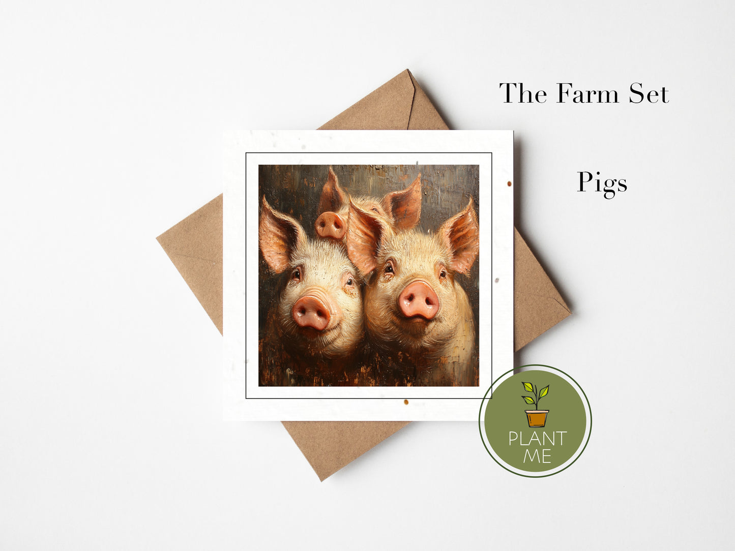 The Farmyard Collection -Square Cards