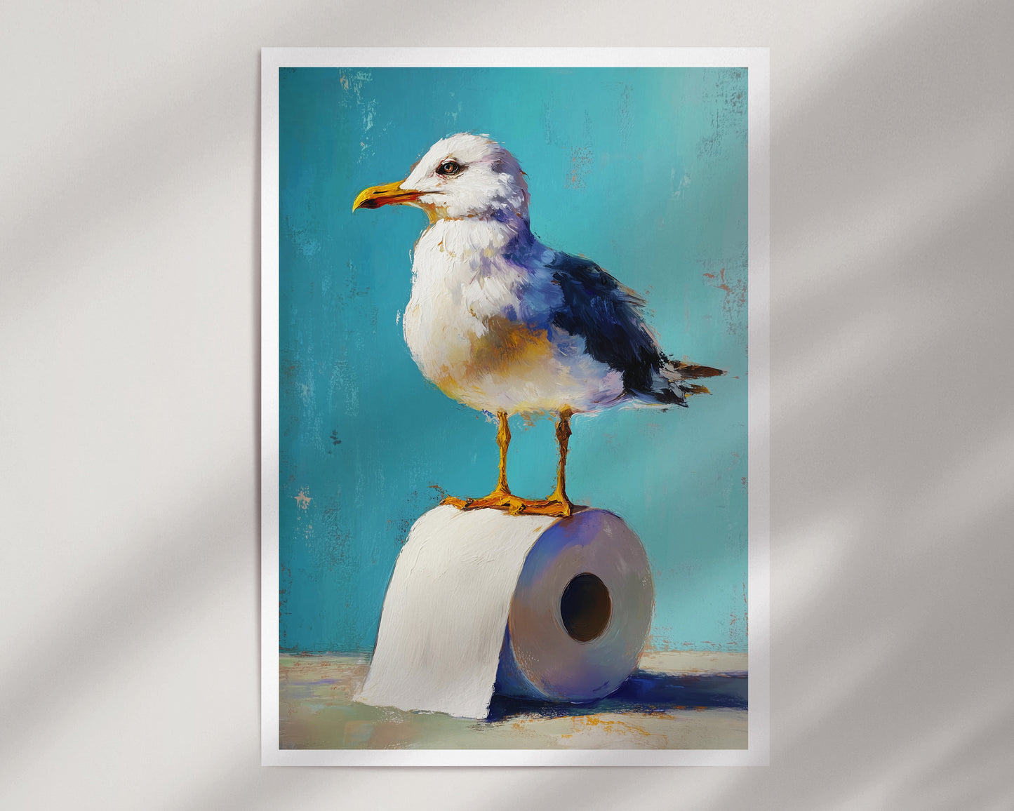 Seagull - Bathroom Print
