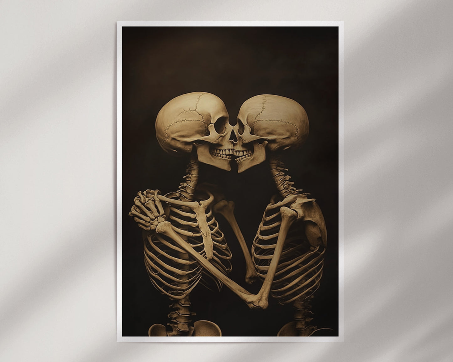 Gothic Skeletons Print