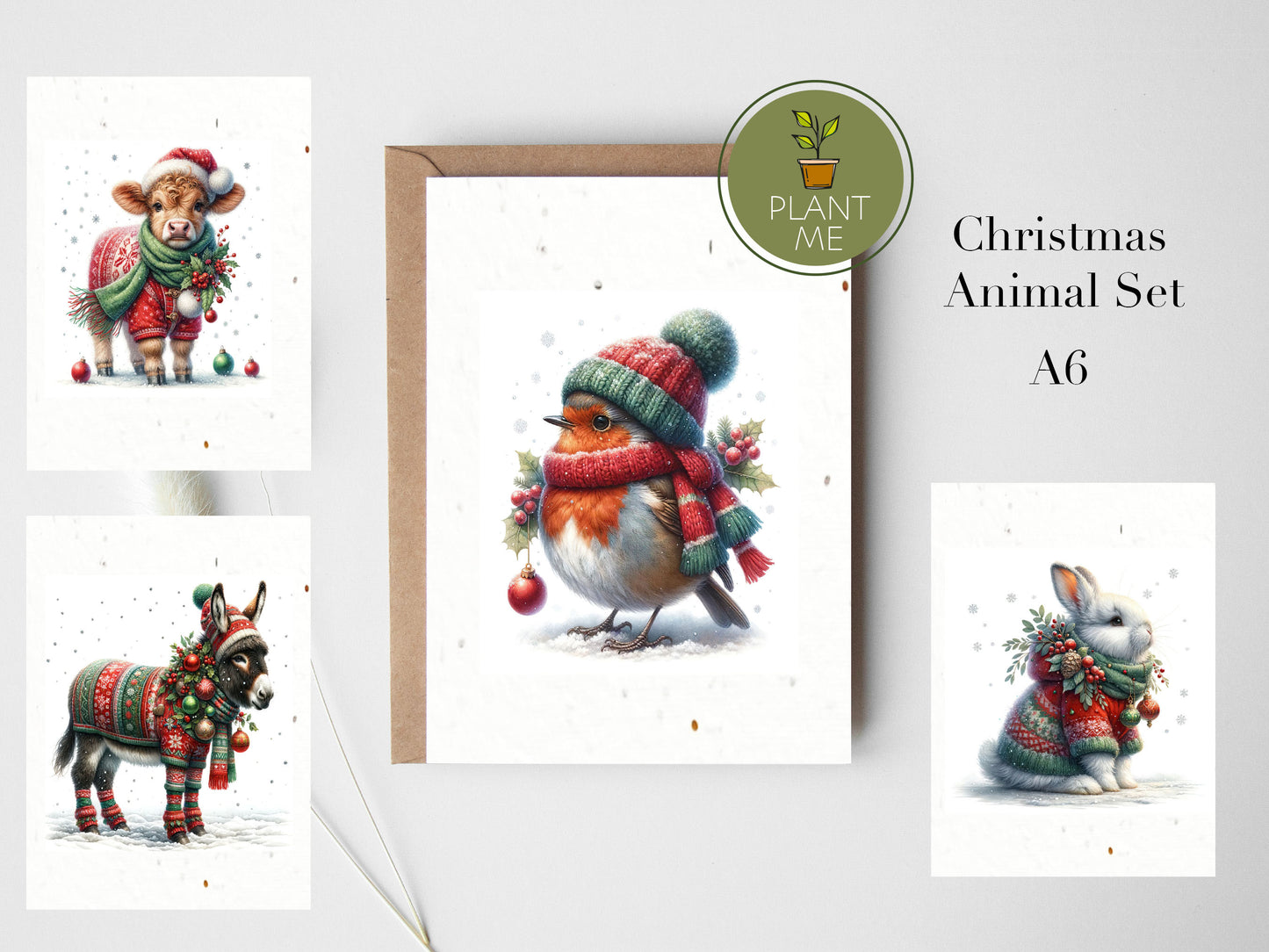 The Christmas Animal Set