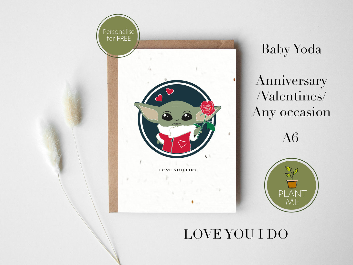The Baby Yoda Card Set