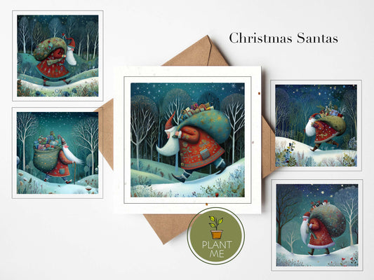 The Christmas Santas Set