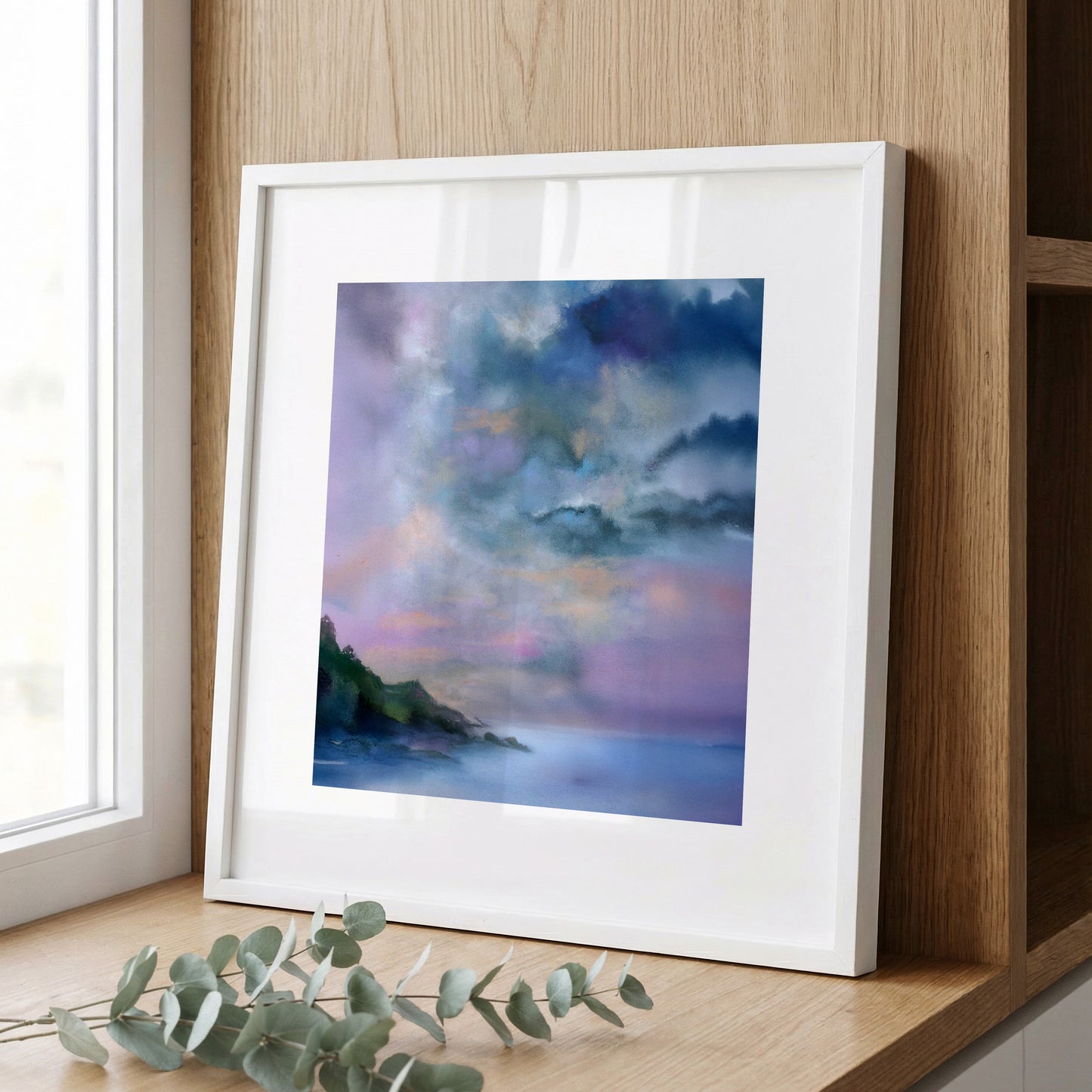 Sea Mist- Original Handpainted Pastel Artwork