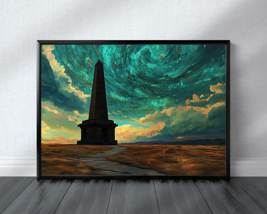 The Stoodley Pike Monument Print